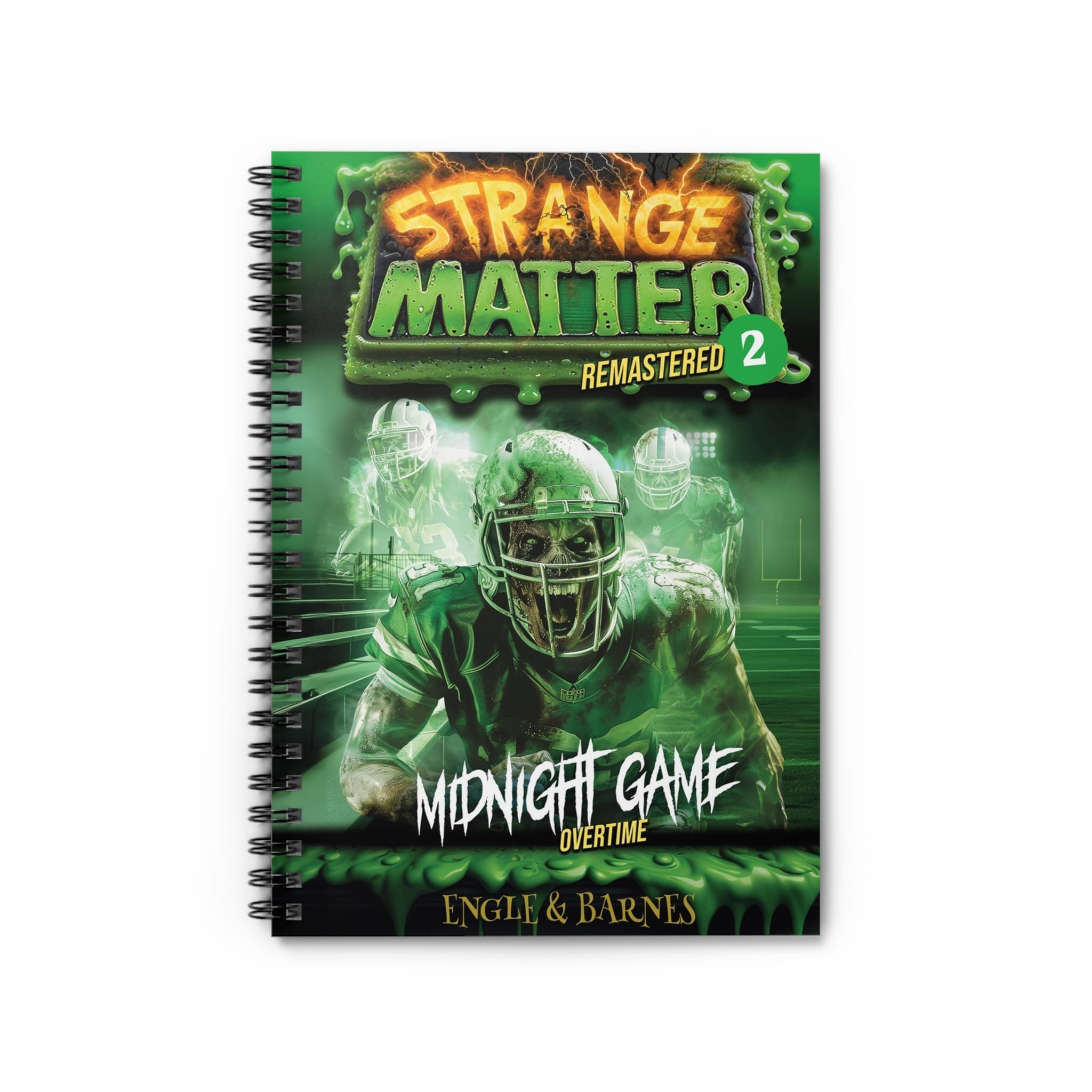 Spiral Notebook - Strange Matter: Midnight Game - Perfect for Horror Enthusiasts, Students & Creatives - Image 2