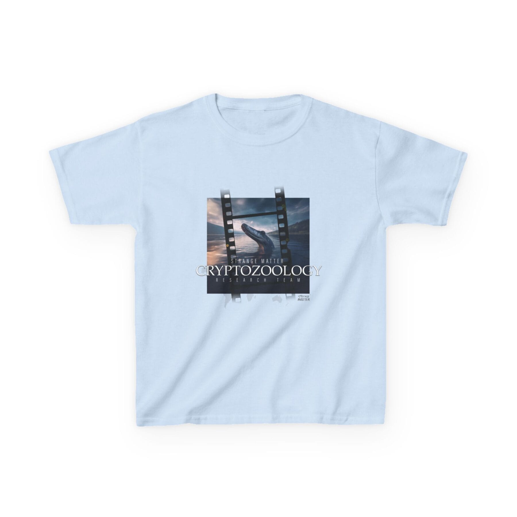 Kids Heavy Cotton Tee - Strange Matter - Cryptozoology Research Team - Lake Monsters - Image 6