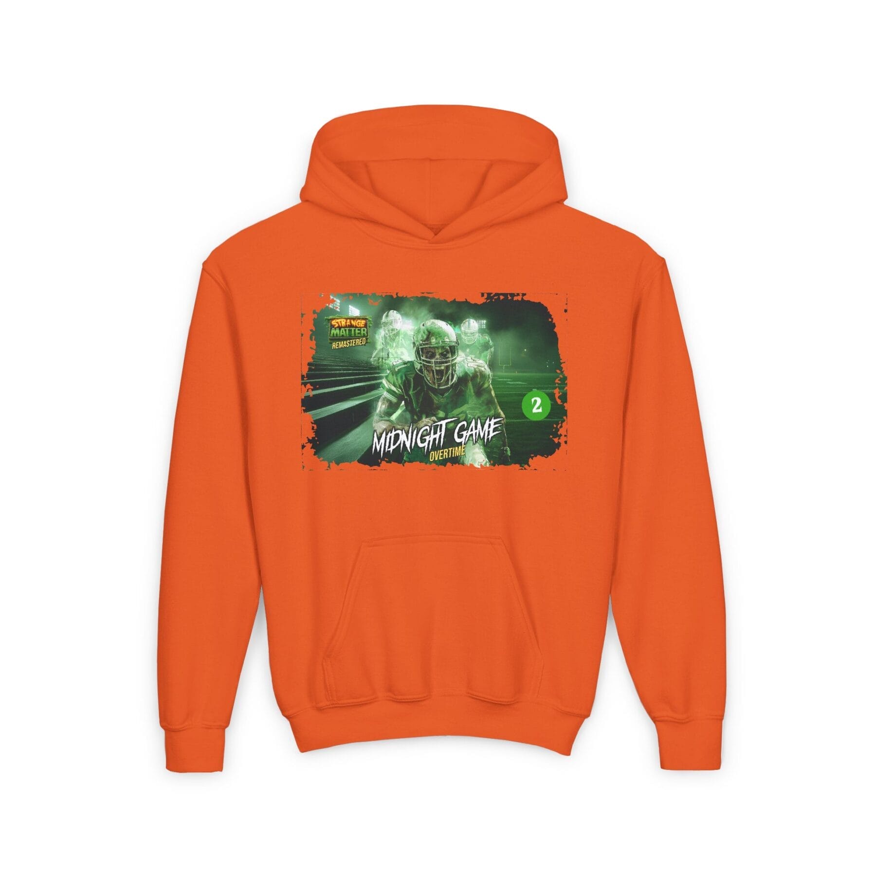 Kids Midweight Hoodie - Strange Matter: Midnight Game - Perfect for YA horror fans - Image 6