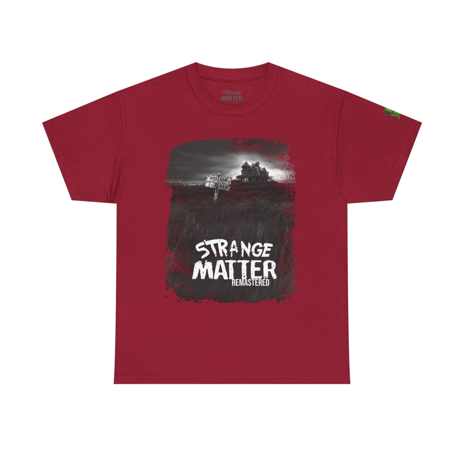 Adult Heavy Cotton Tee - Strange Matter: Fairchild Manor - T-Shirt for YA horror and Action fans - Image 19