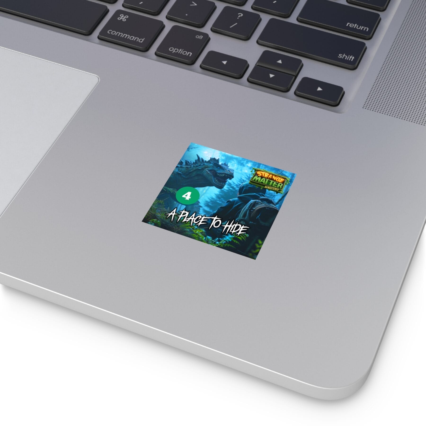 Square Vinyl Sticker - Strange Matter: A Place to Hide - Perfect for the Strange Matter and YA horror fan. - Image 2