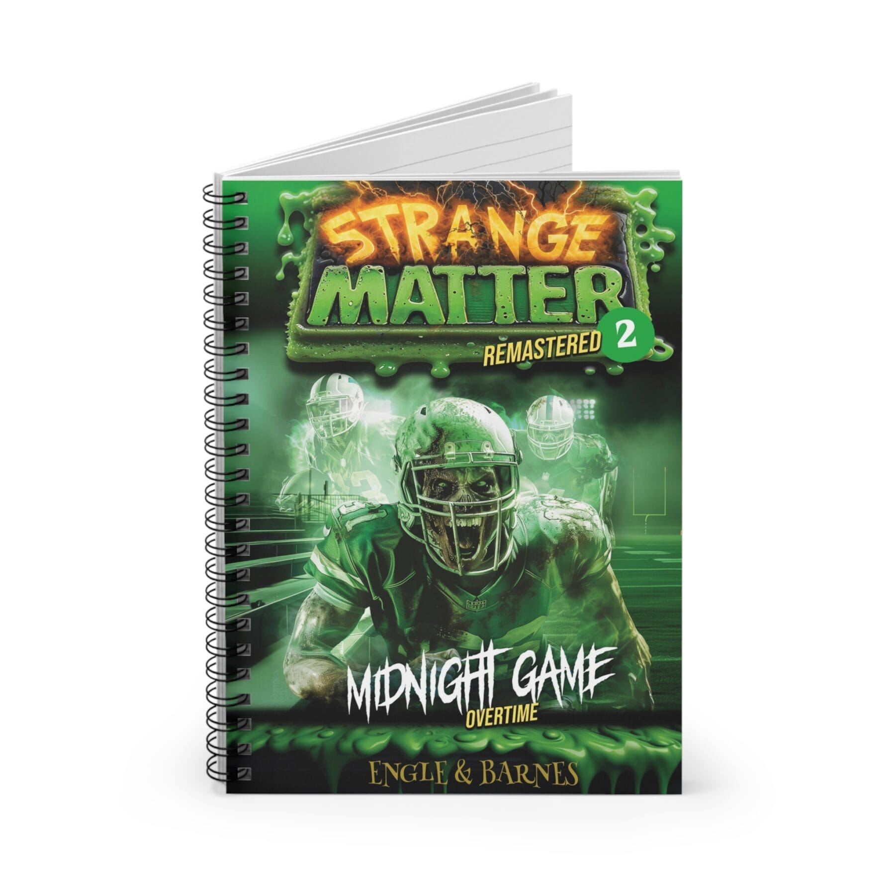 Spiral Notebook - Strange Matter: Midnight Game - Perfect for Horror Enthusiasts, Students & Creatives