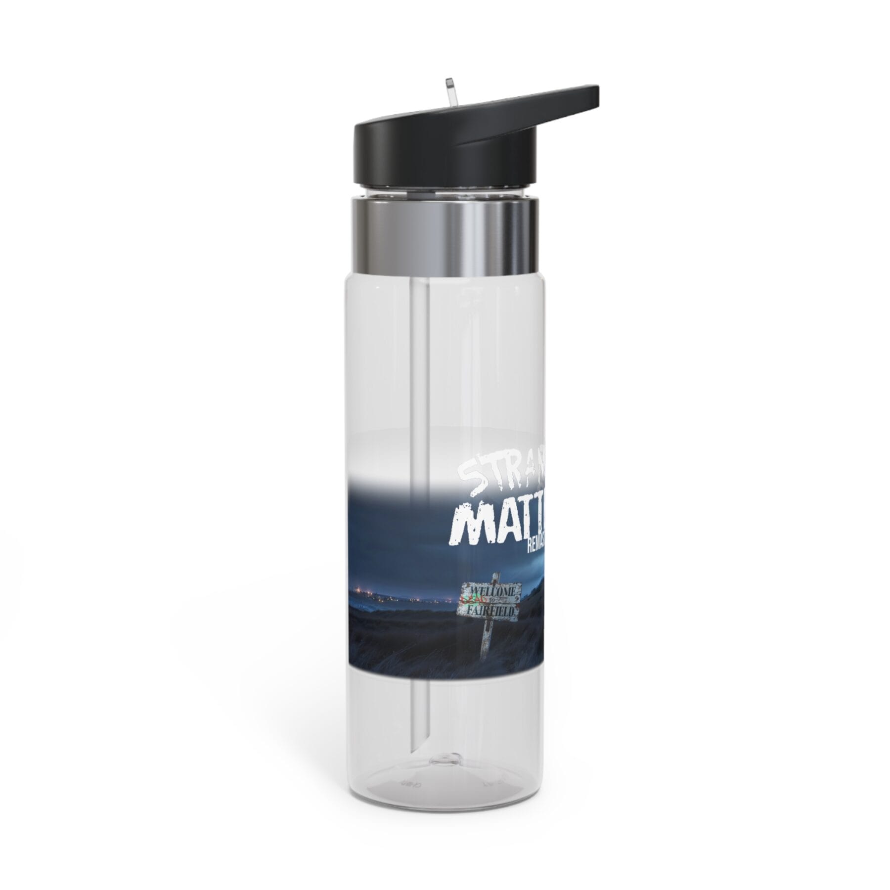 Sport Bottle – Strange Matter: Fairchild Manor - Simple Logo - Perfect for YA horror fans - Image 2