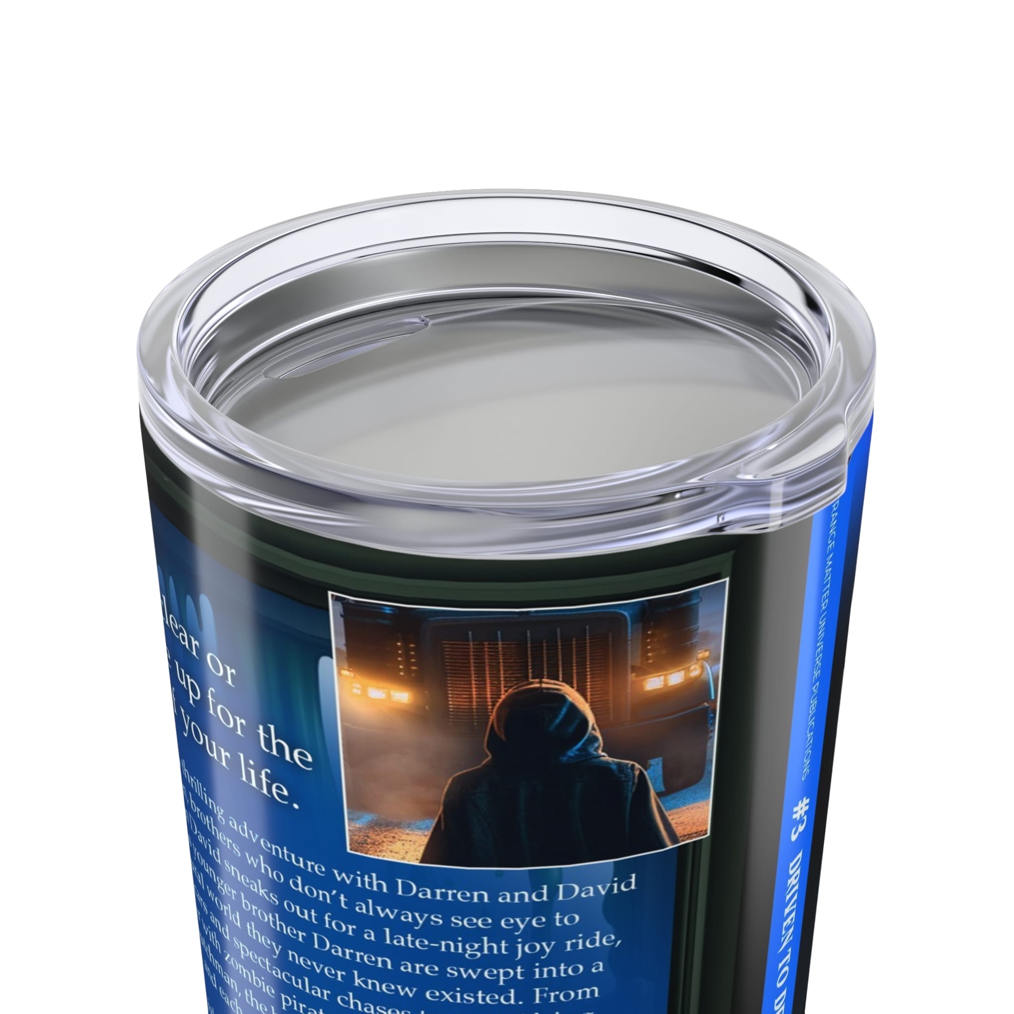 20oz Tumbler - Strange Matter: Driven to Death - Perfect for the thirsty YA horror fan - Image 6