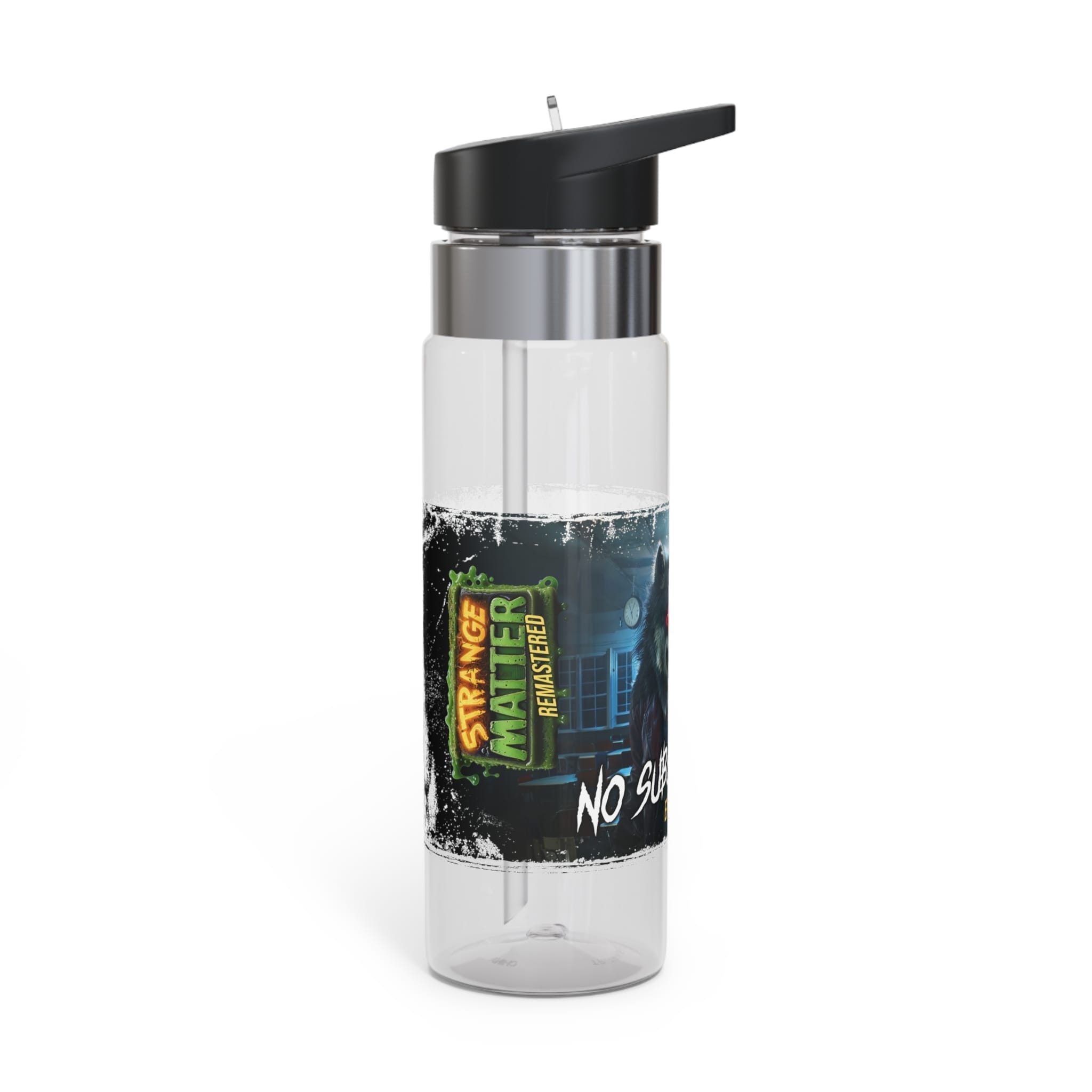 20oz Sport Bottle – Strange Matter: No Substitutions - Perfect for YA horror fans - Image 2
