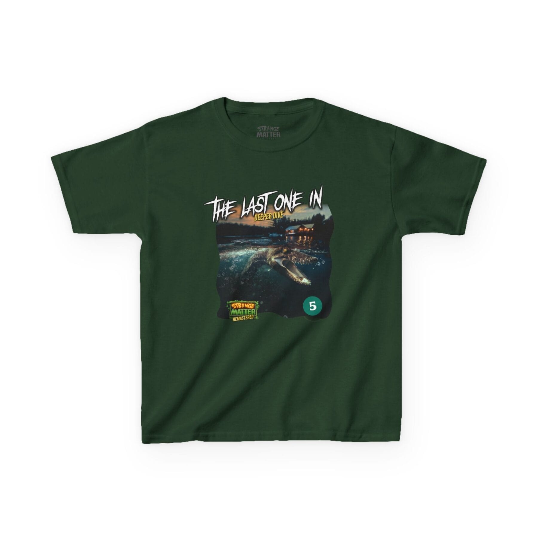 Kids Heavy Cotton Tee - Strange Matter: The Last One In - T-Shirt for YA horror and Action fans - Image 11