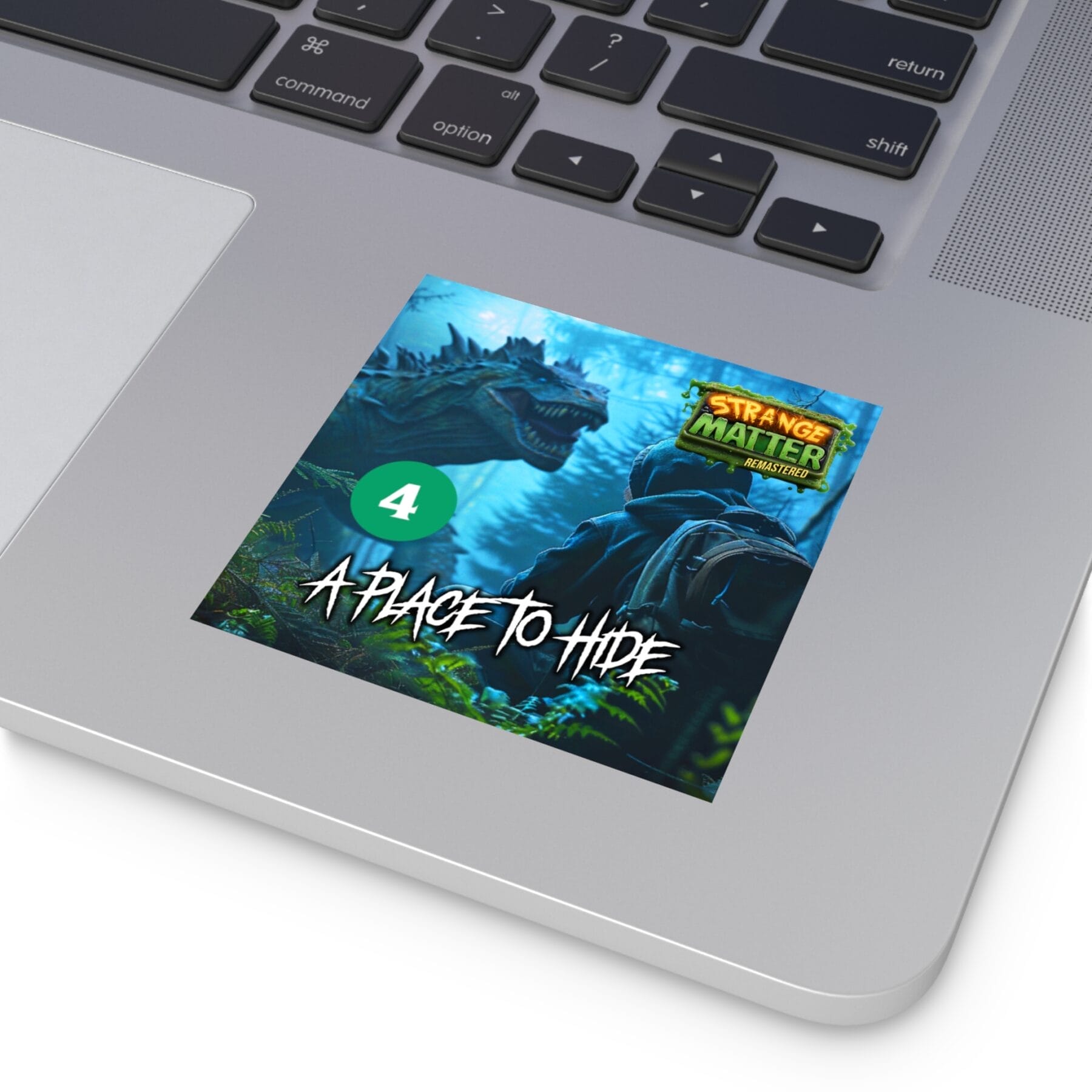 Square Vinyl Sticker - Strange Matter: A Place to Hide - Perfect for the Strange Matter and YA horror fan. - Image 4