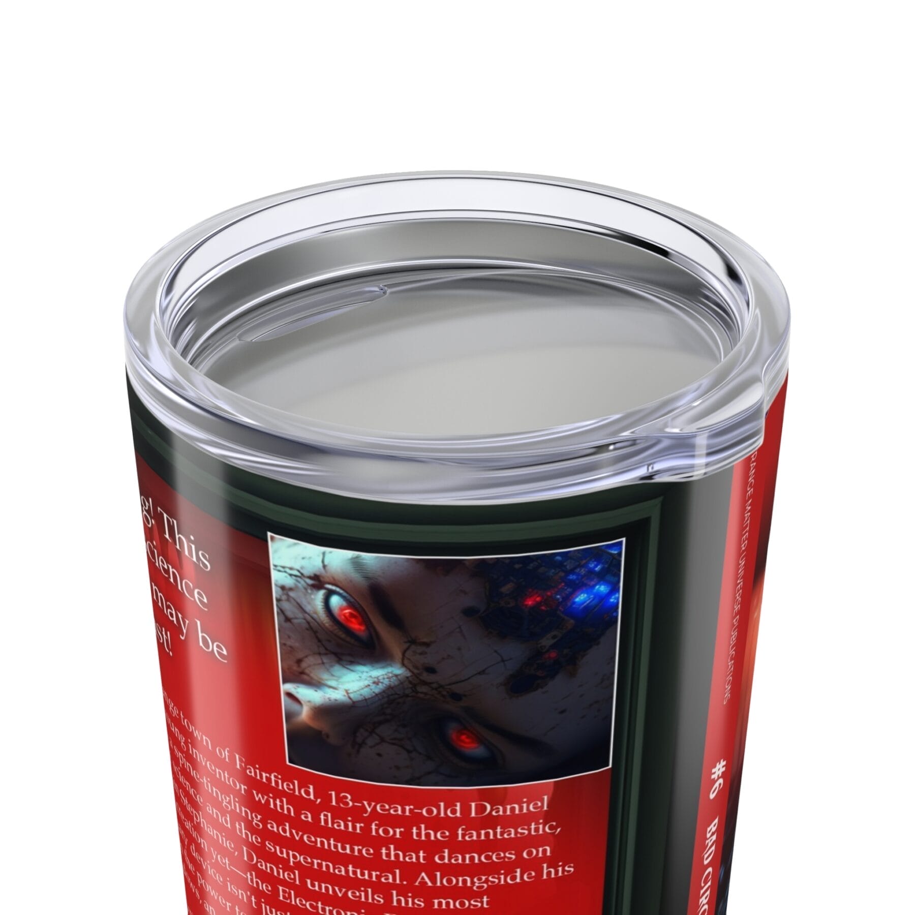 20oz Tumbler - Strange Matter: Bad Circuits - Perfect for the thirsty YA horror fan - Image 6