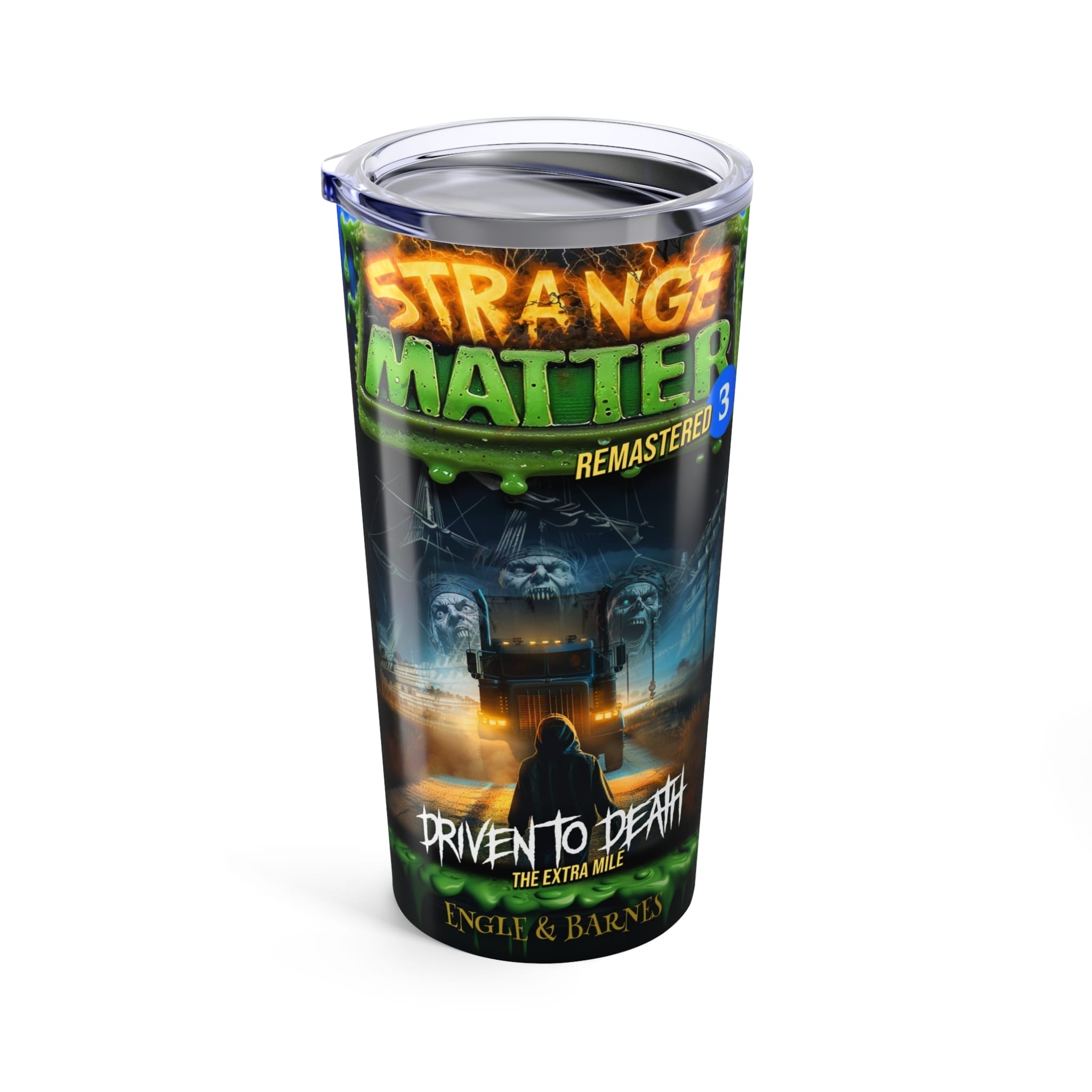 20oz Tumbler - Strange Matter: Driven to Death - Perfect for the thirsty YA horror fan