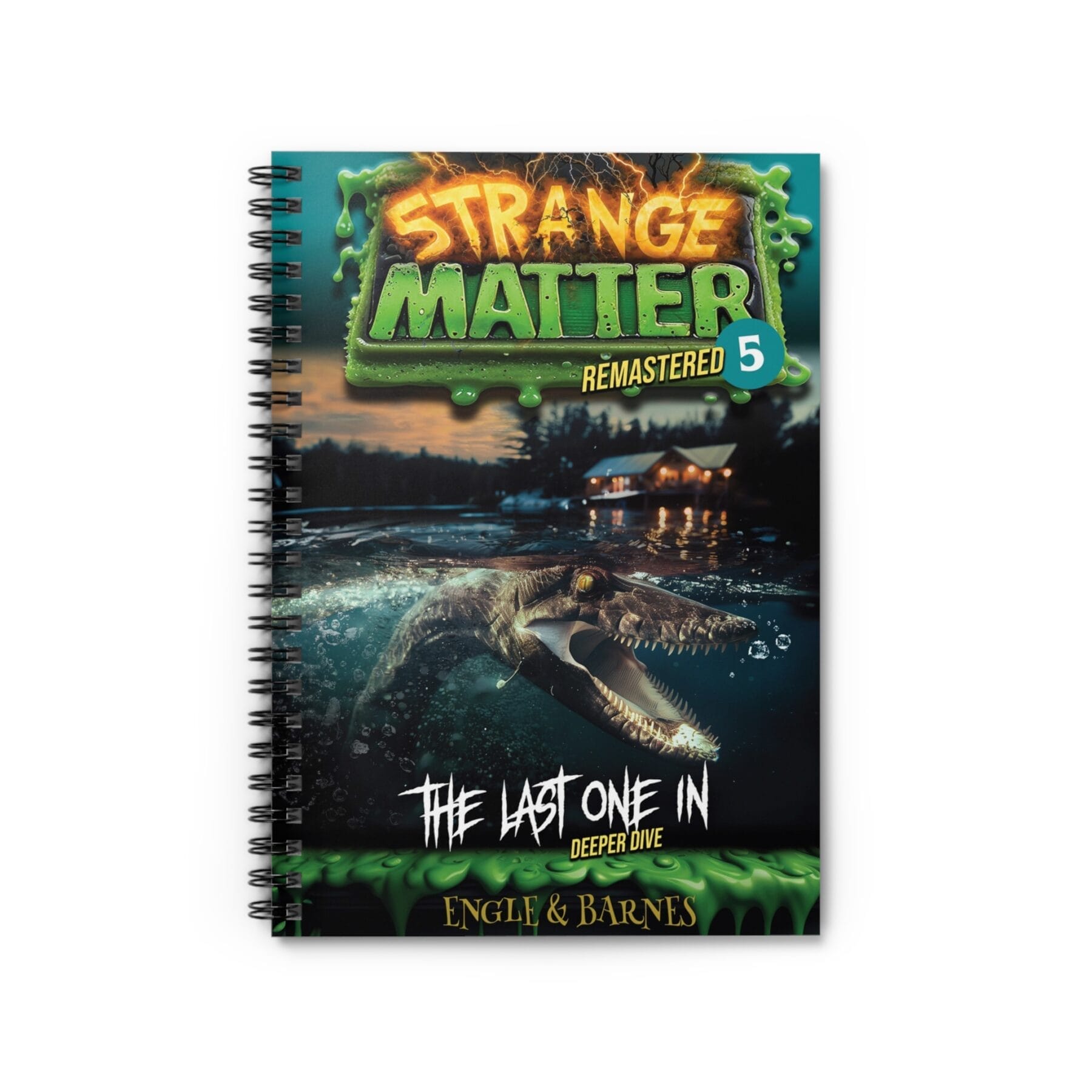 Spiral Notebook - Strange Matter: The Last One In - Perfect for Horror Enthusiasts, Students & Creatives - Image 2
