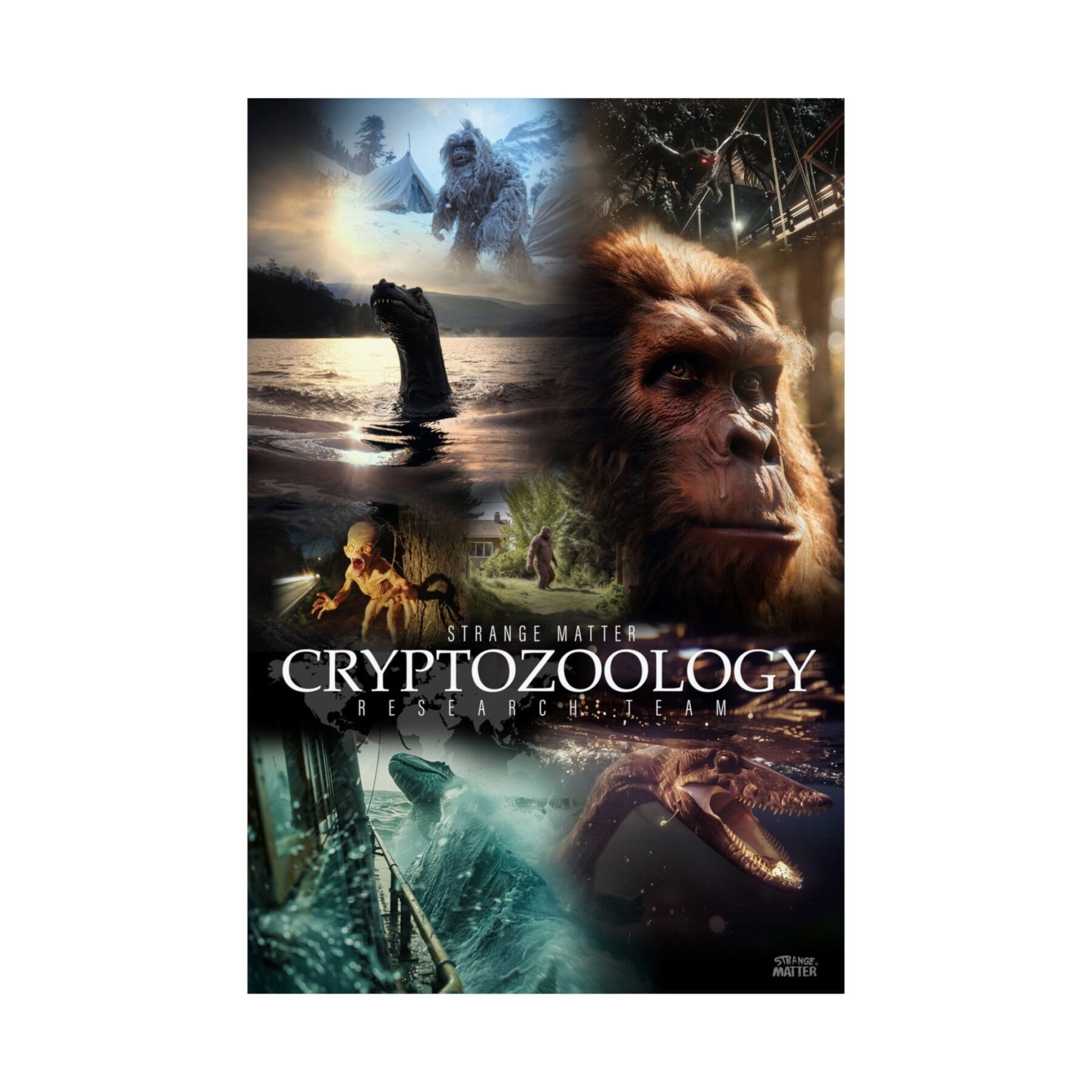 Strange Matter, Cryptozoology Research Team, 24x36 poster
