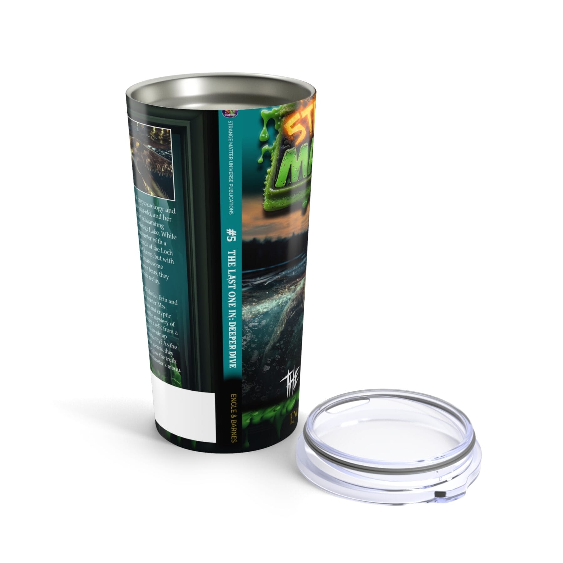 20oz Tumbler - Strange Matter: The Last One In - Perfect for the thirsty YA horror fan - Image 5