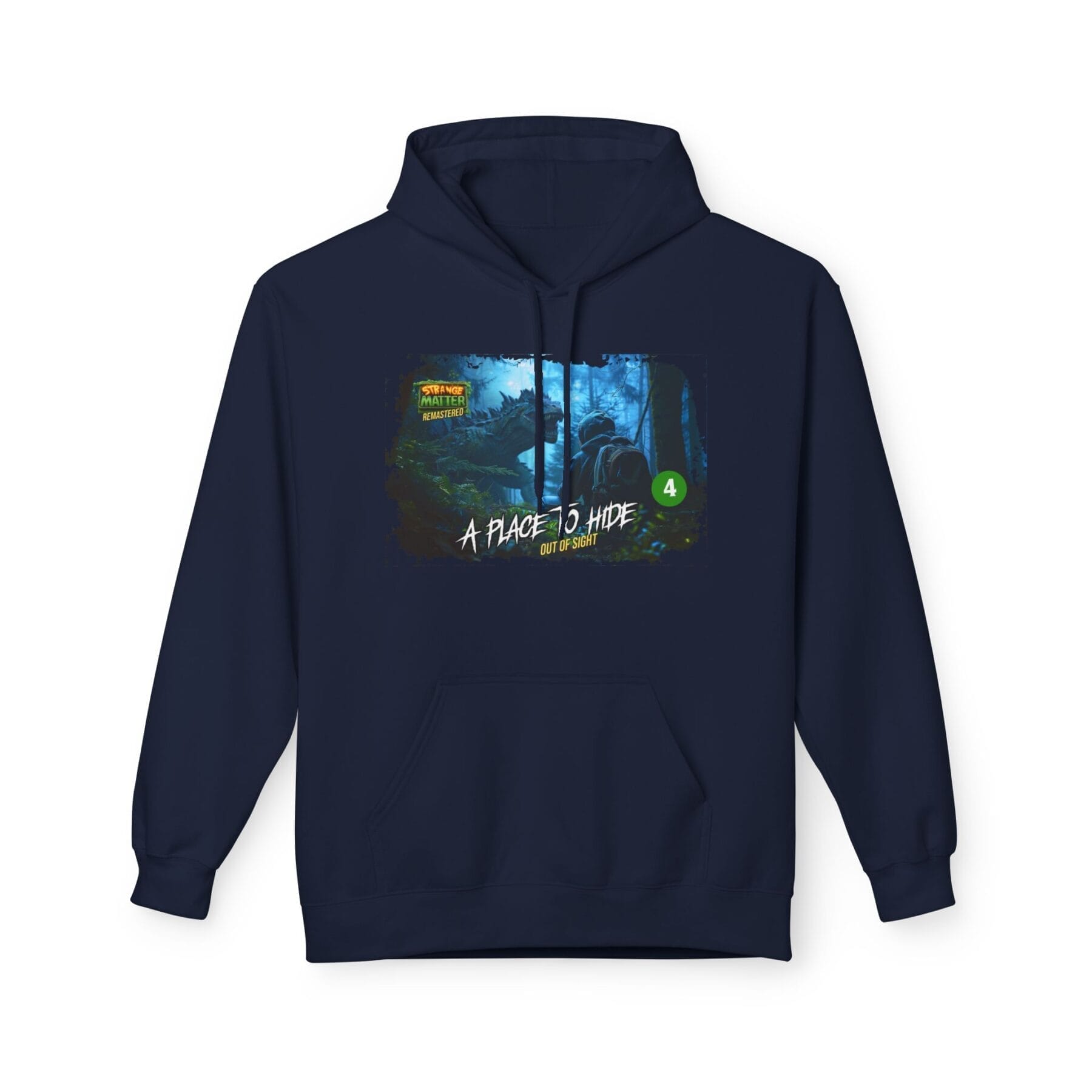 Adult Midweight Hoodie - Strange Matter: A Place to Hide - Perfect for YA horror fans - Image 5
