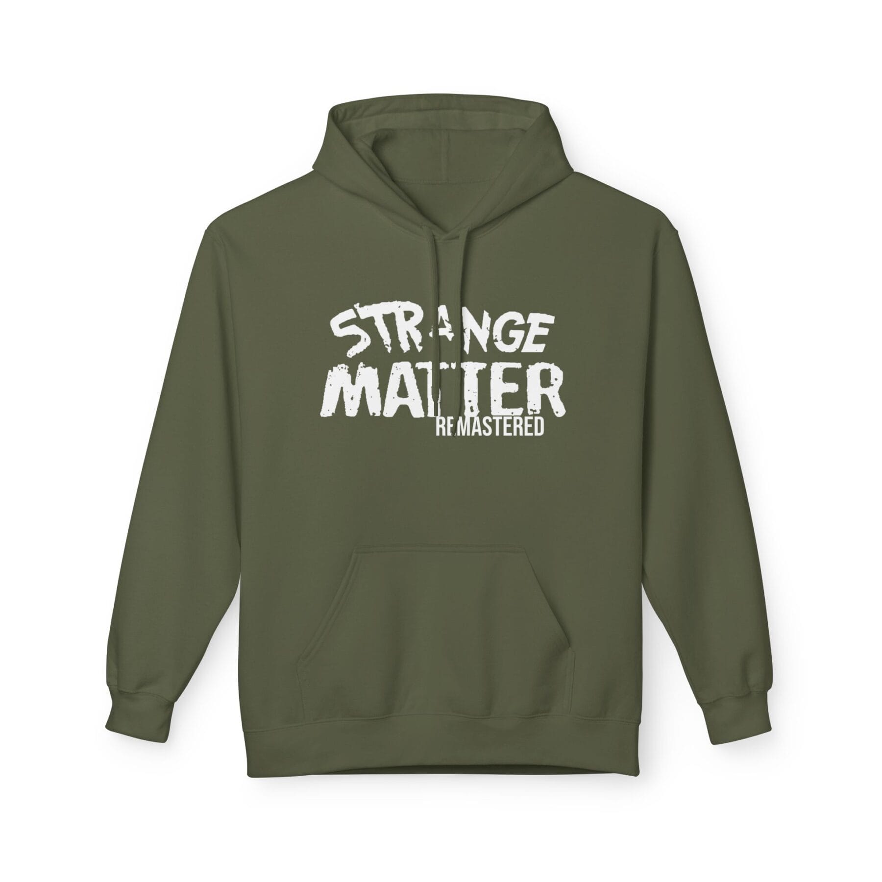 Adult Midweight Hoodie - Strange Matter: Remastered - black and white - Perfect for YA horror and Action fans - Image 11