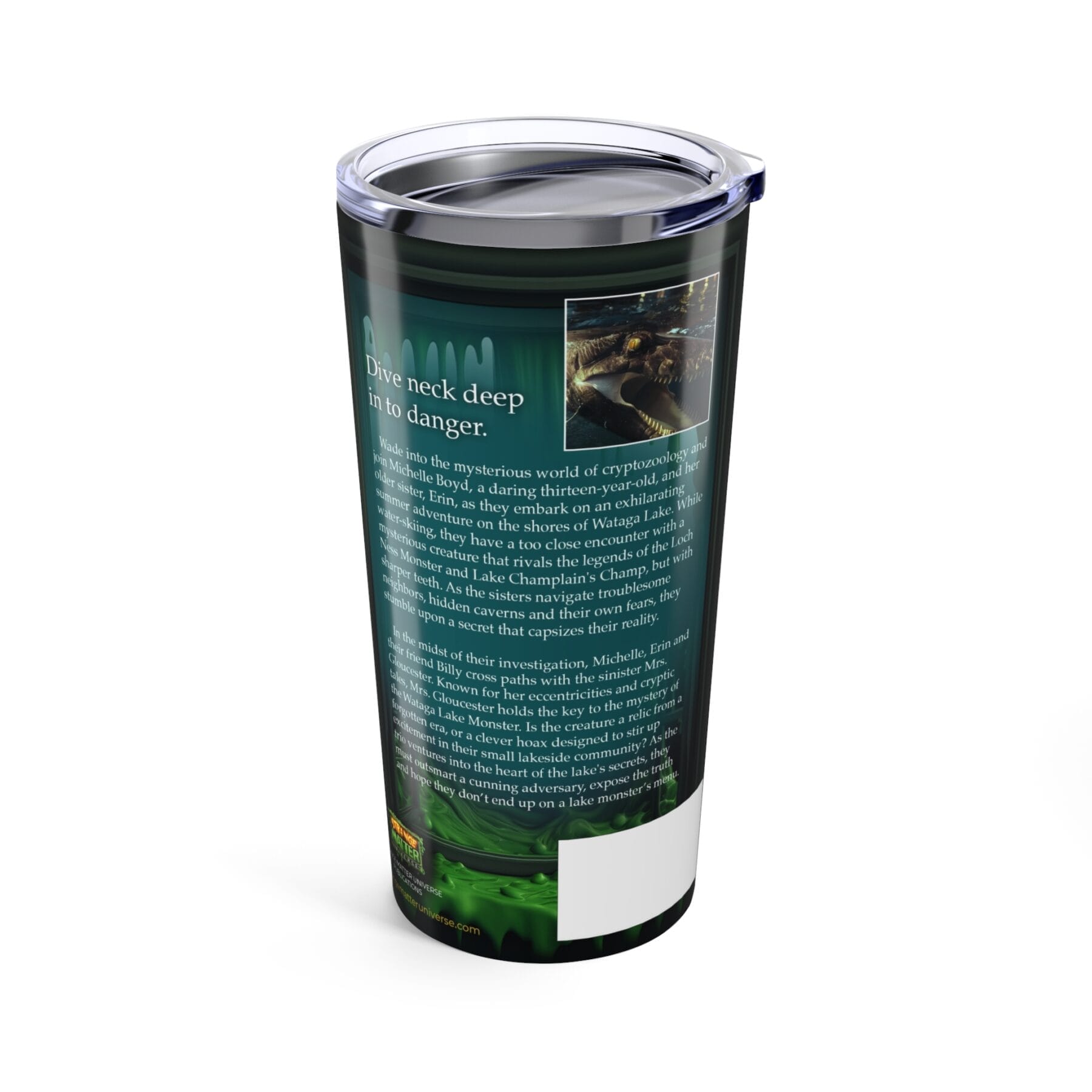 20oz Tumbler - Strange Matter: The Last One In - Perfect for the thirsty YA horror fan - Image 4