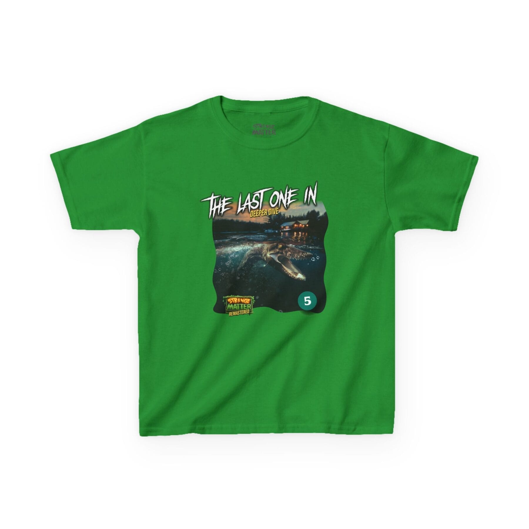 Kids Heavy Cotton Tee - Strange Matter: The Last One In - T-Shirt for YA horror and Action fans - Image 12