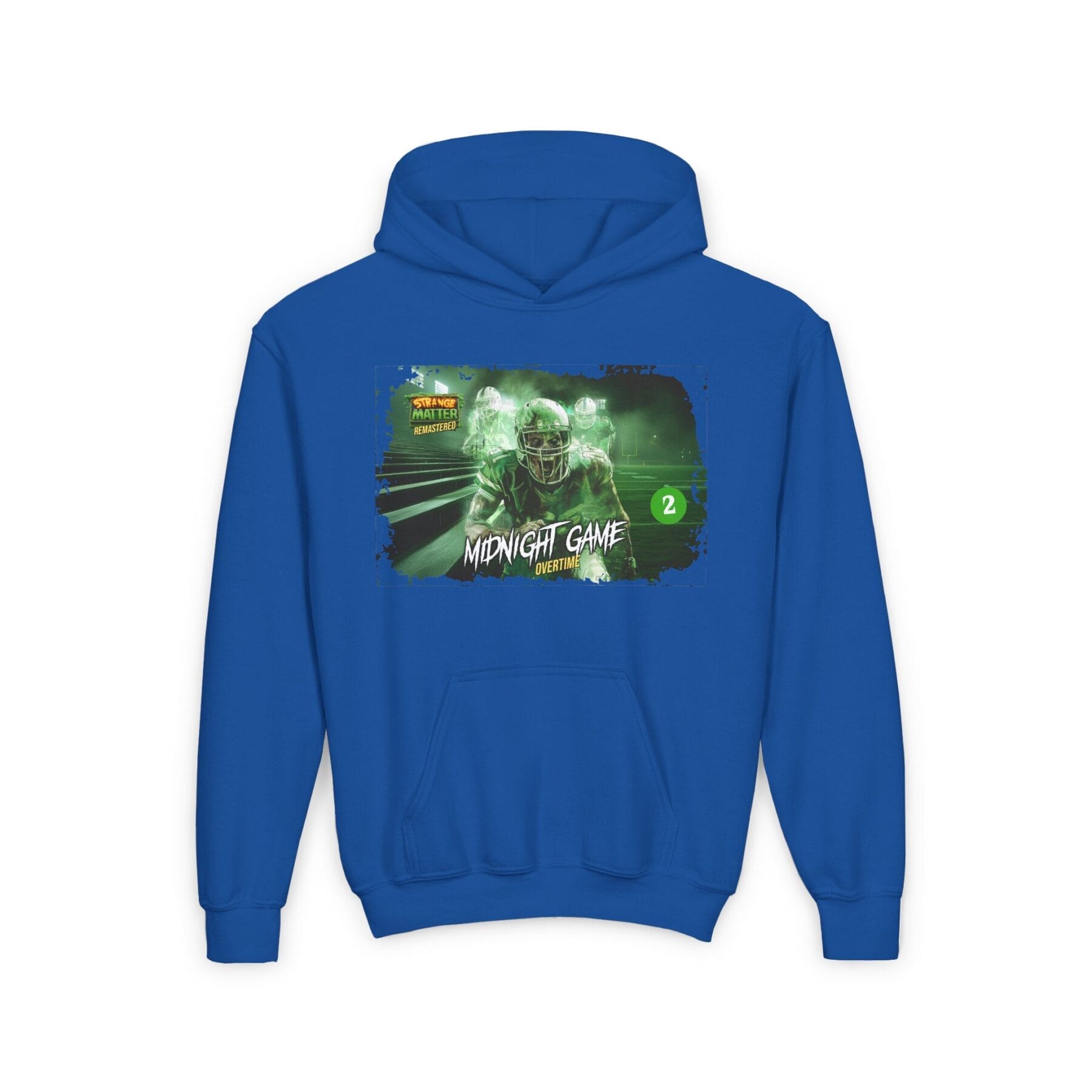 Kids Midweight Hoodie - Strange Matter: Midnight Game - Perfect for YA horror fans - Image 10