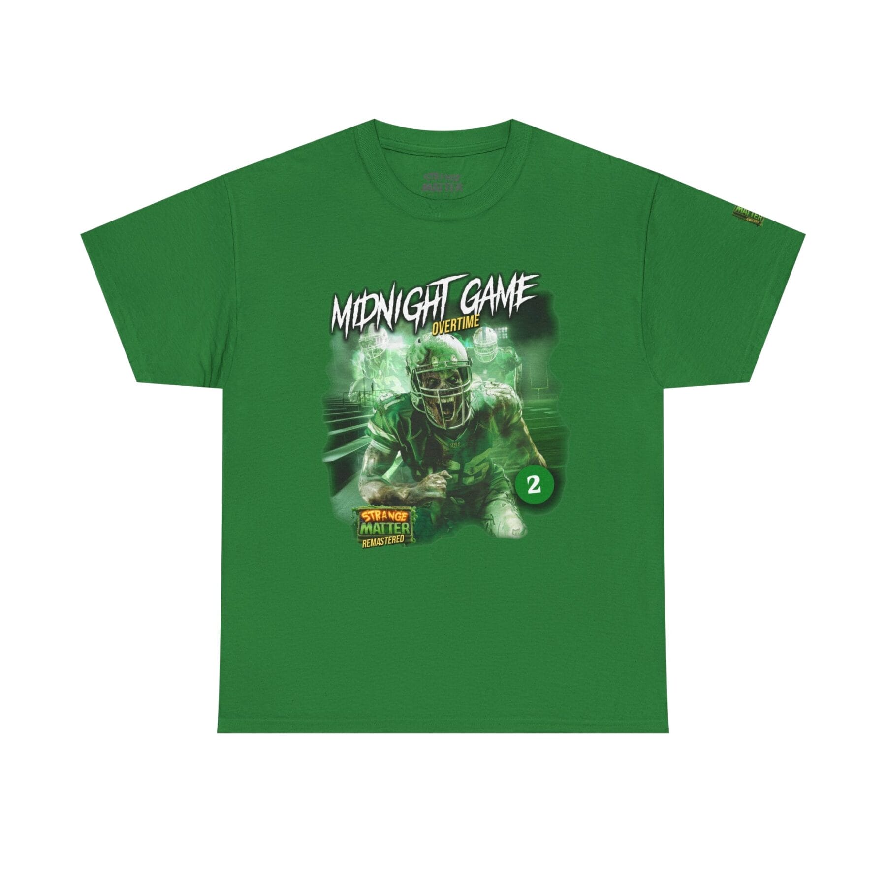 Adult Heavy Cotton Tee - Strange Matter: Midnight Game - T-Shirt for YA horror and Football fans - Image 5