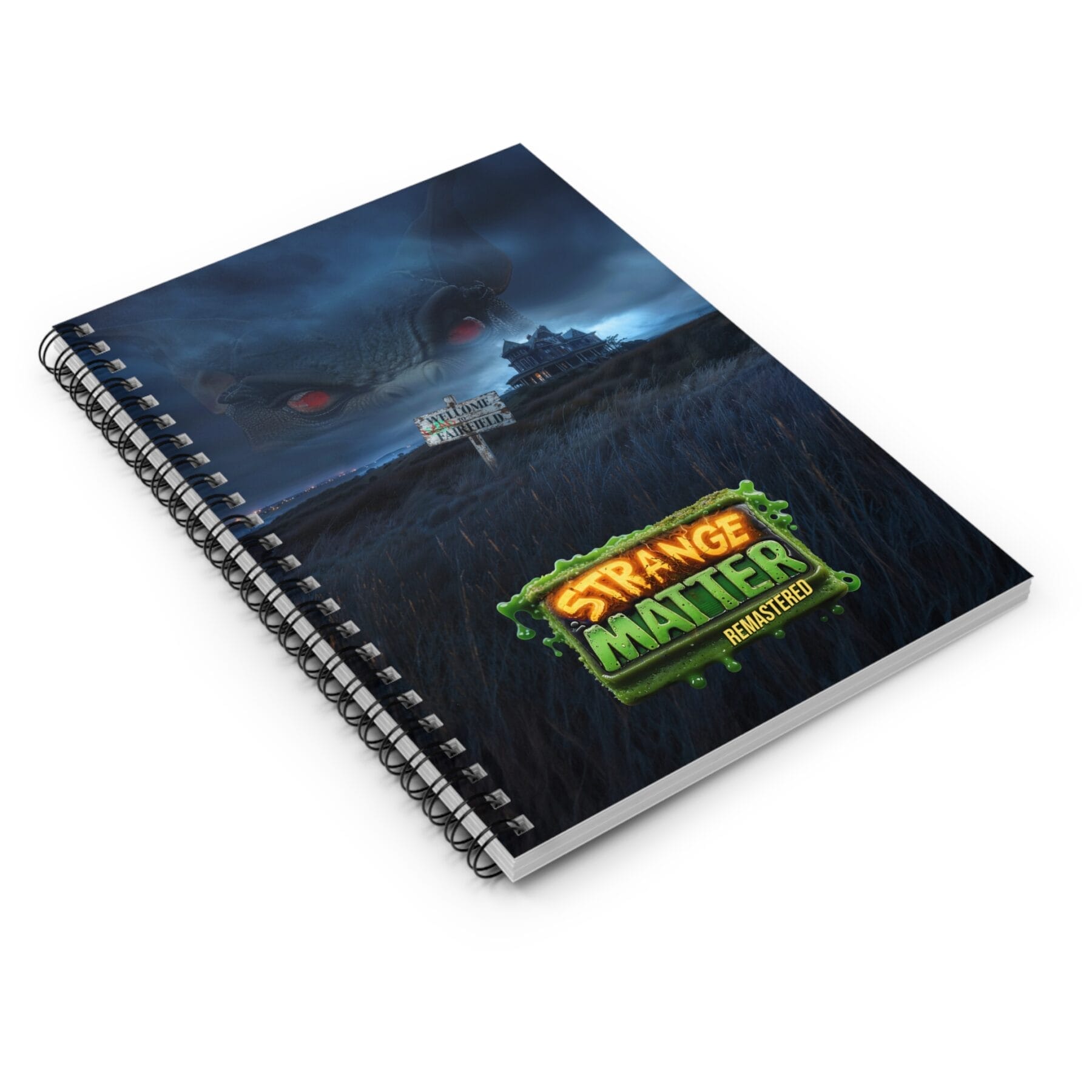 Spiral Notebook - Strange Matter: Fairchild Manor - Perfect for Horror Enthusiasts, Students & Creatives - Image 3