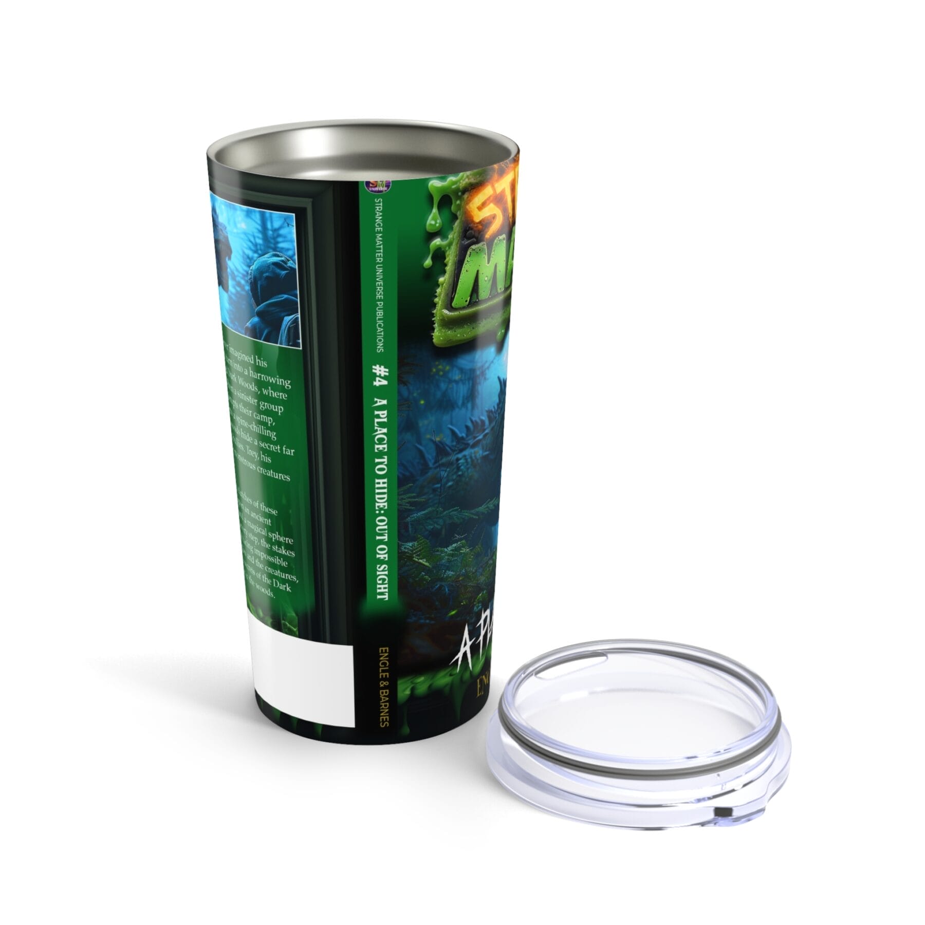 20oz Tumbler - Strange Matter: A Place to Hide - Perfect for the thirsty YA horror fan - Image 5