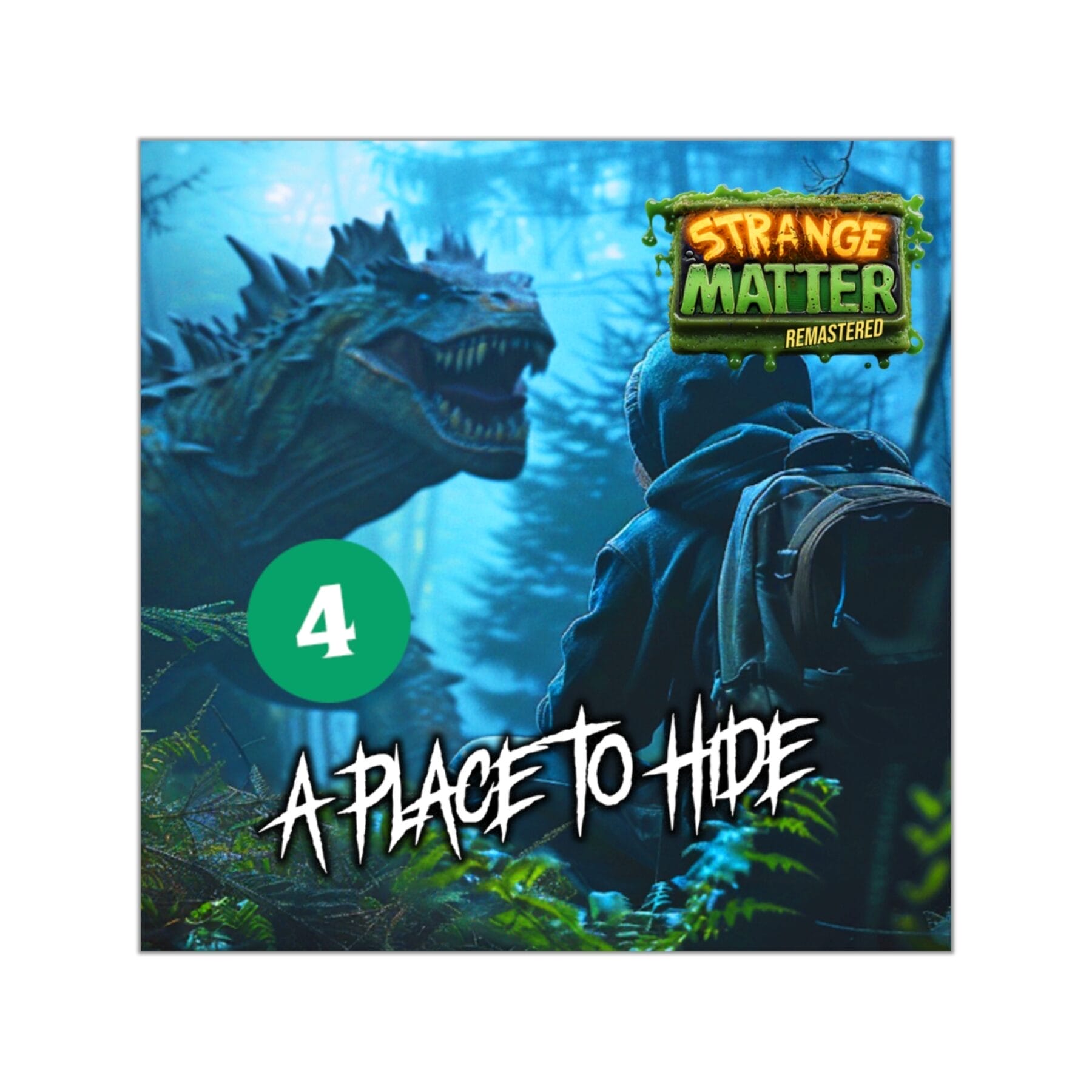 Square Vinyl Sticker - Strange Matter: A Place to Hide - Perfect for the Strange Matter and YA horror fan. - Image 3